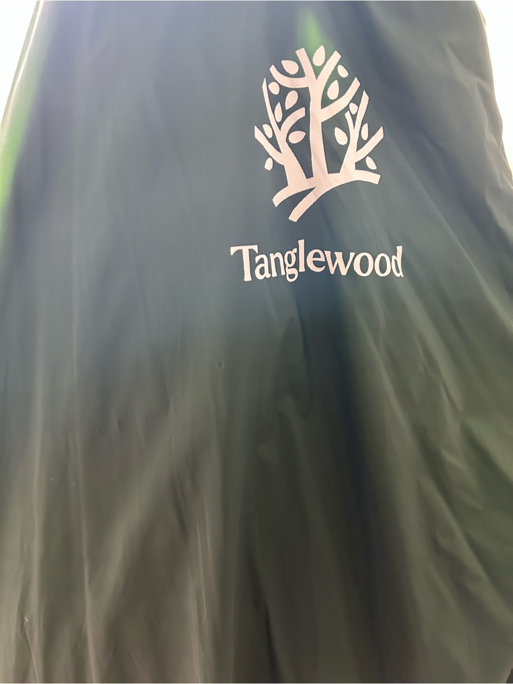 Tanglewood Logo Poncho Rain Jacket Dark Green White Logo all size small - plus
